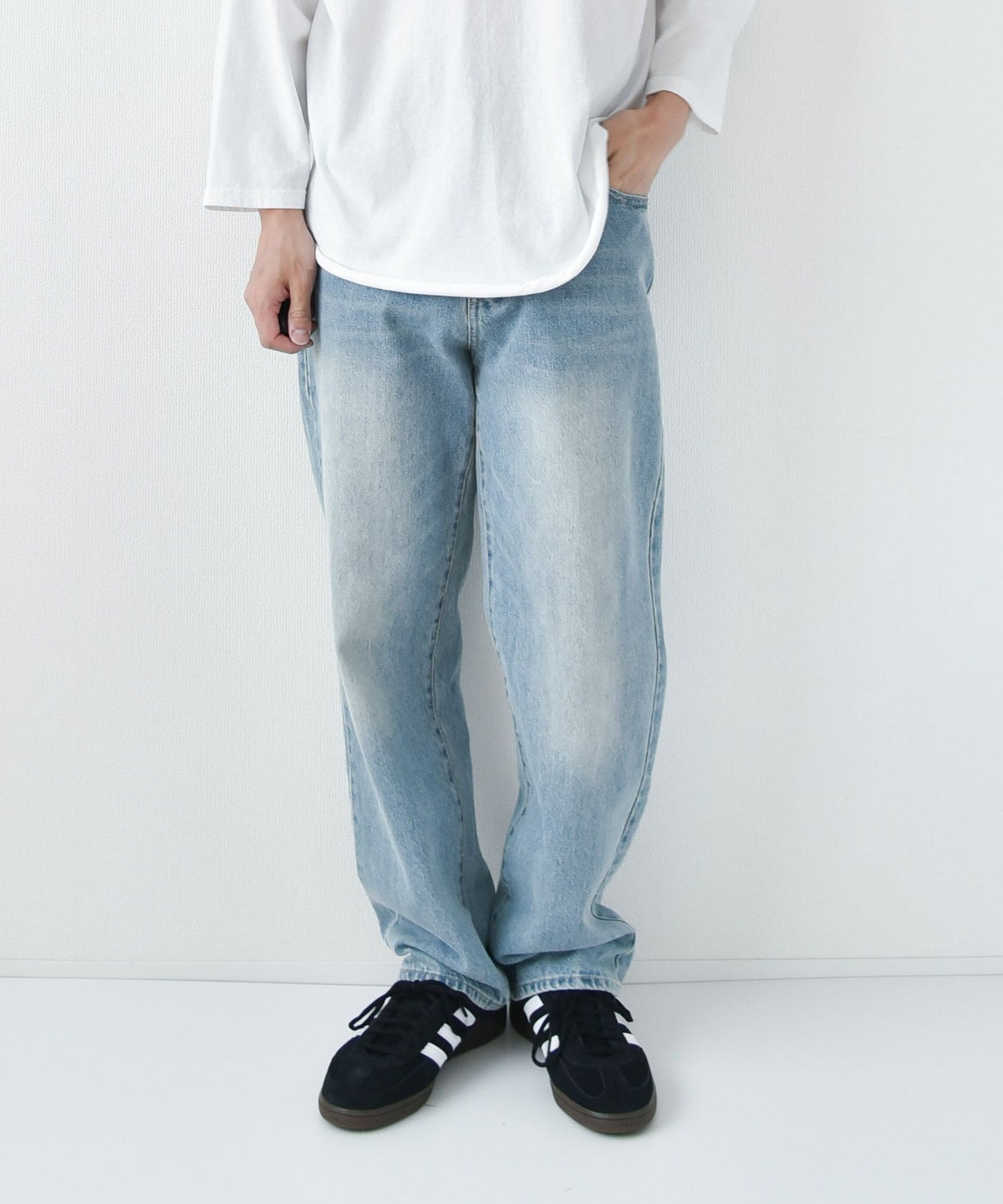 day standard｜ストレートデニム [[day-007]][D]