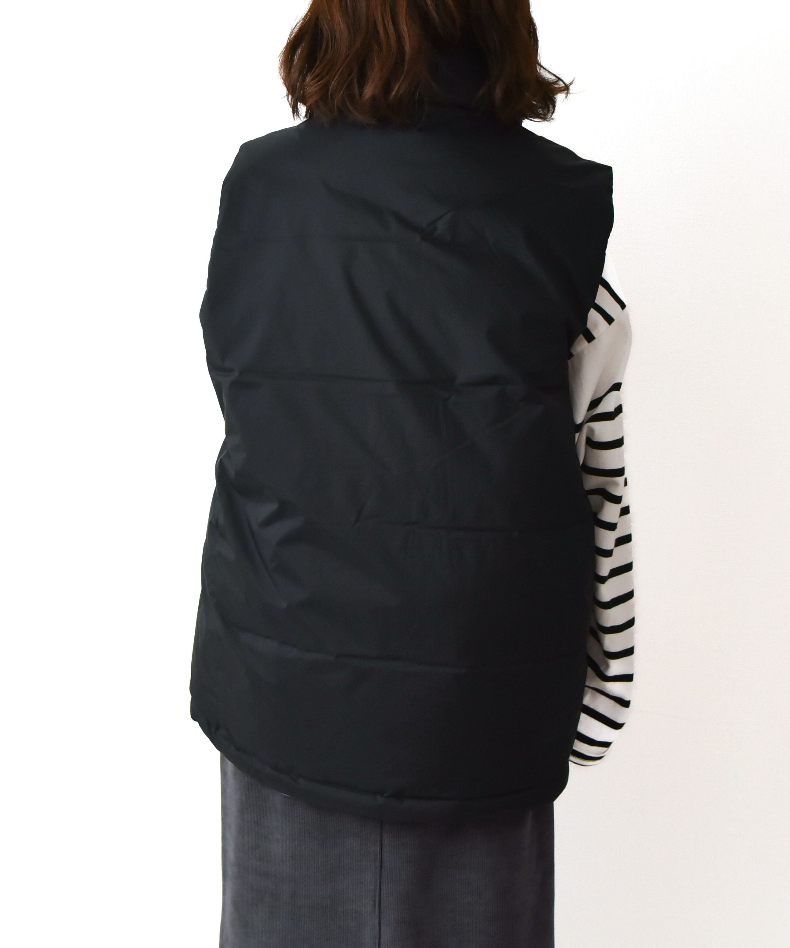 NANGA｜AURORA TEX STAND COLLAR DOWN VEST [[ND2441-1N010-A]][D