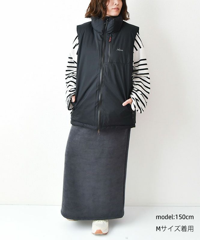 NANGA｜AURORA TEX STAND COLLAR DOWN VEST [[ND2441-1N010-A]][D