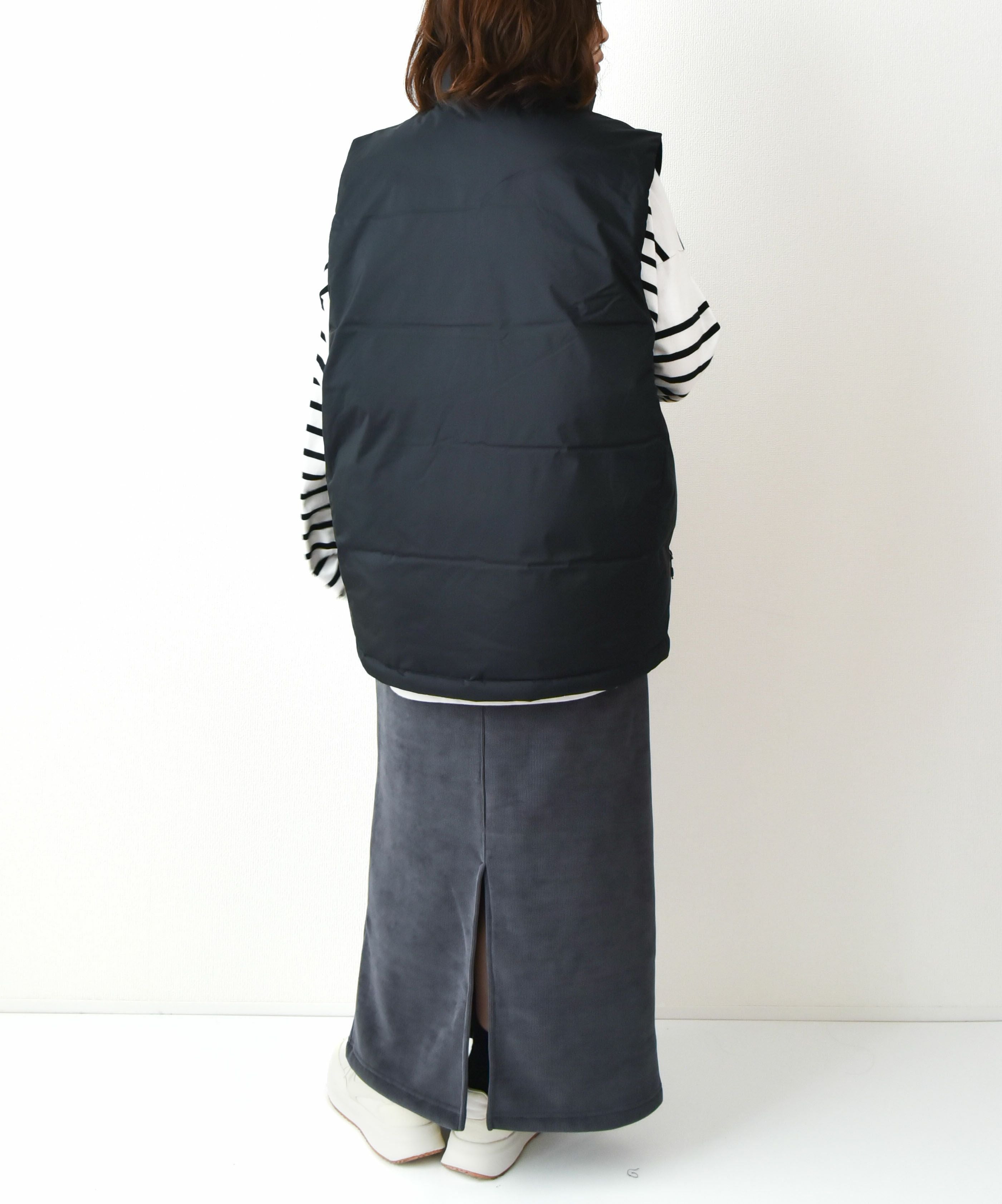 NANGA｜AURORA TEX STAND COLLAR DOWN VEST [[ND2441-1N010-A]][D