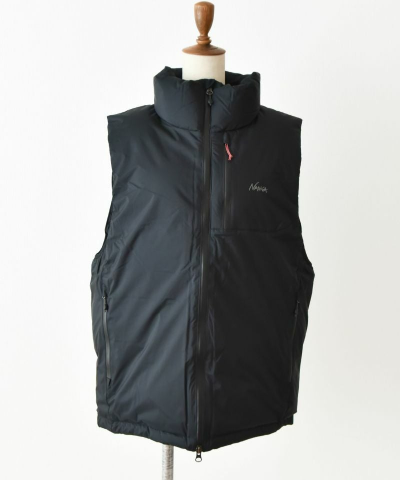 NANGA｜AURORA TEX STAND COLLAR DOWN VEST [[ND2441-1N010-A]][D 