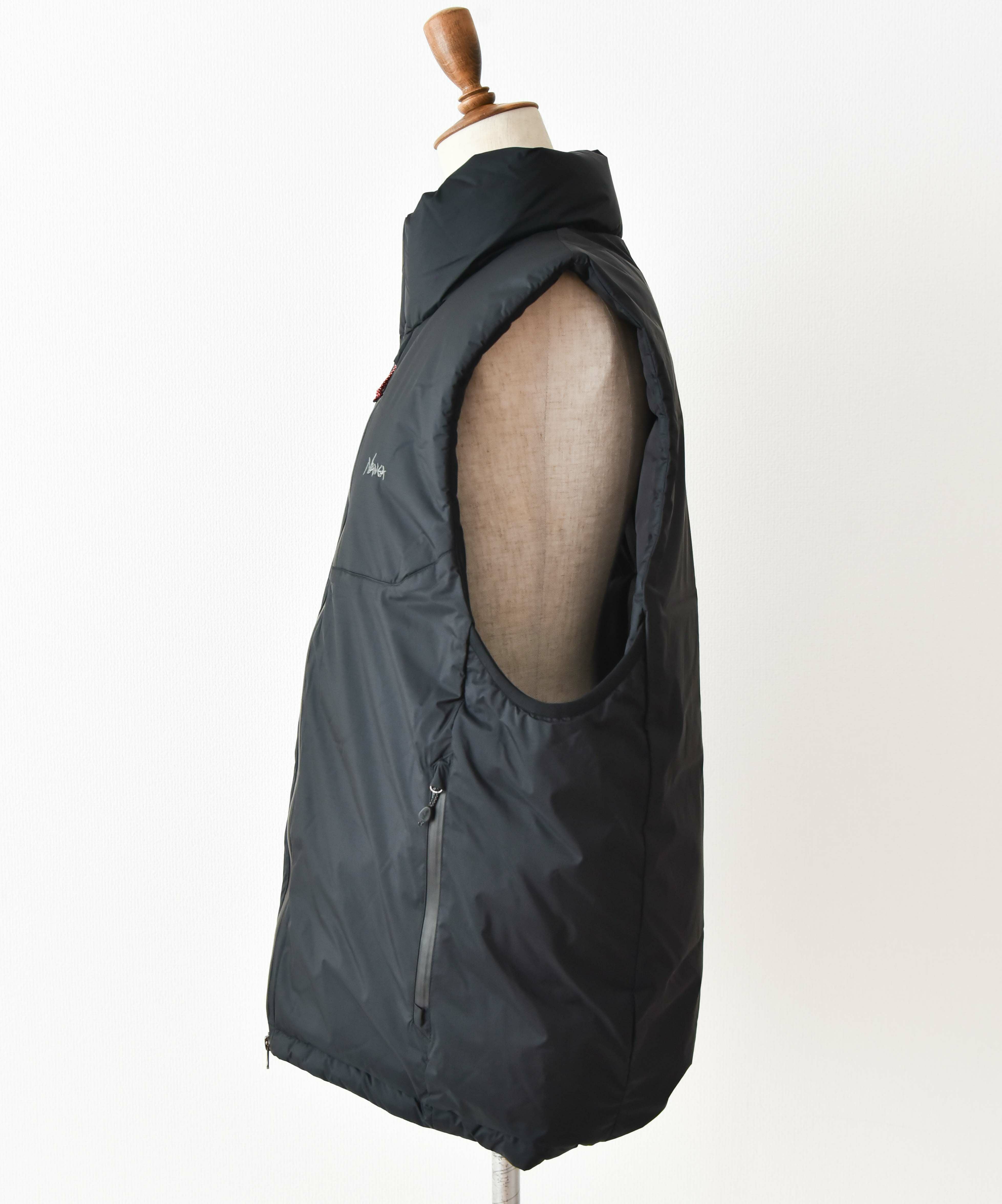 NANGA｜AURORA TEX STAND COLLAR DOWN VEST [[ND2441-1N010-A]][D