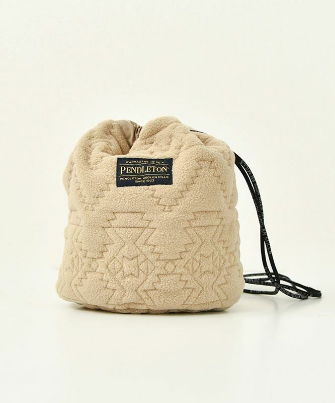 PENDLETON｜FLEECE QT DRAWBAG [[PDT-000-243009]][D]