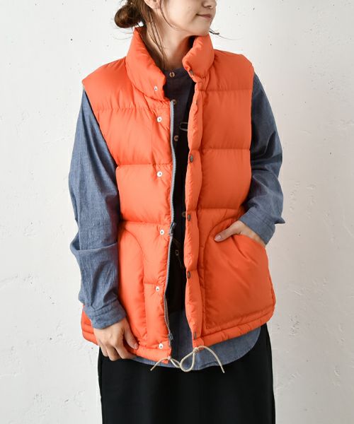 シェラデザイン｜ジップダウンベスト [[821004]][C] | ma28 ONLINE STORE
