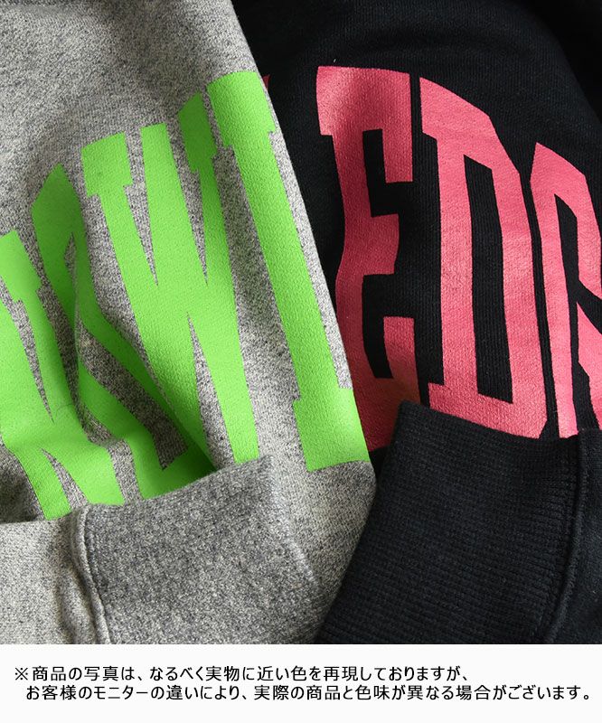 her.｜ロゴ入りスウェットカットソー [[131283-1H]][C]