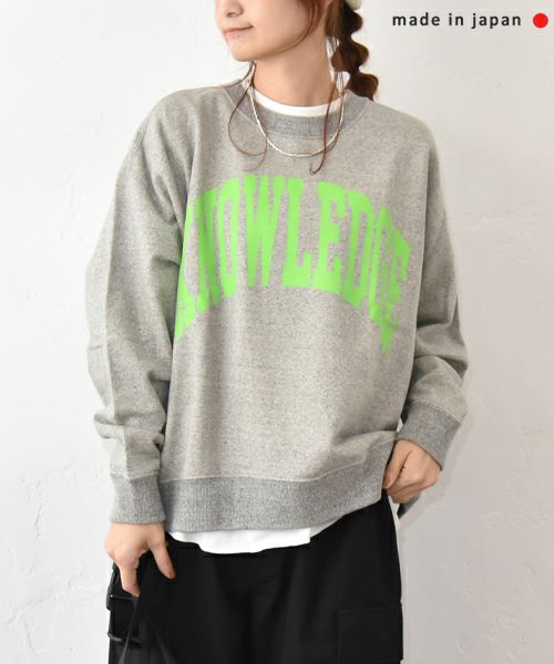 her.｜ロゴ入りスウェットカットソー [[131283-1H]][C]