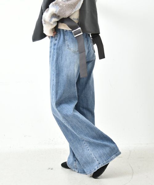 INDIMARK｜ワイドデニム [[WJ167]][C]