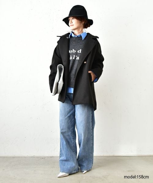 INDIMARK｜ワイドデニム [[WJ167]][C]