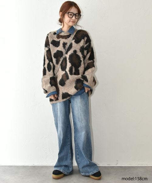 INDIMARK｜ワイドデニム [[WJ167]][C]