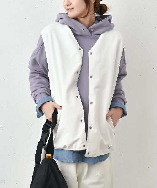 TAION｜ベーシックリバーシブルVネックベスト [[TAION-R001NDBS]][C]