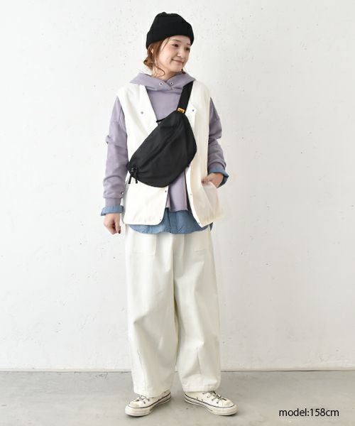 TAION｜ベーシックリバーシブルVネックベスト [[TAION-R001NDBS]][C]