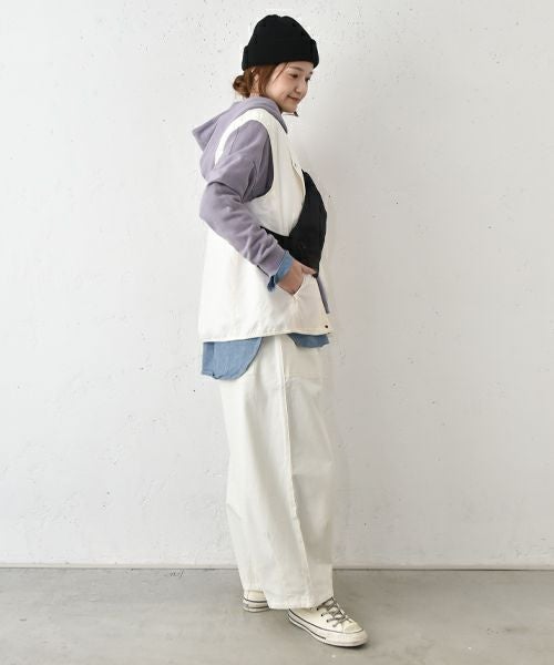 TAION｜ベーシックリバーシブルVネックベスト [[TAION-R001NDBS]][C]