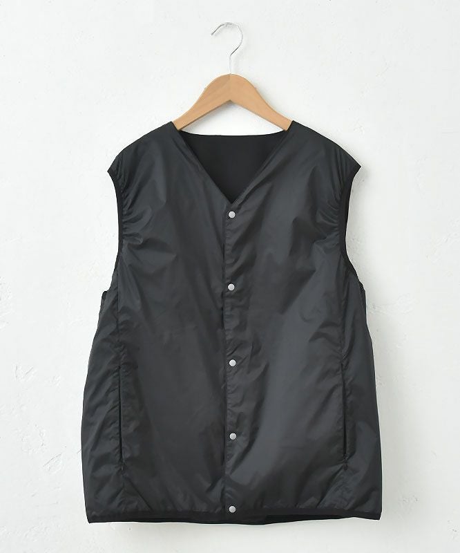  TAION｜ベーシックリバーシブルVネックベスト [[TAION-R001NDBS]][C]