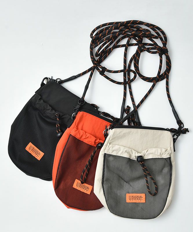 UNIVERSAL　OVERALL｜フロントメッシュザイルミニショルダー [[UVO-204]][C]