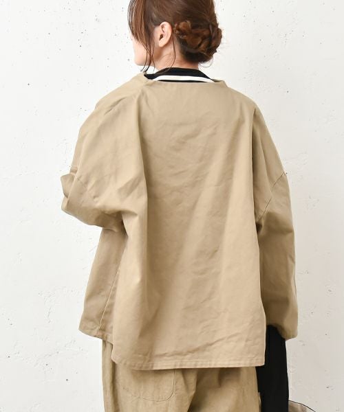 No18｜モックネックジャケット [[CE1JK240903A]][C]