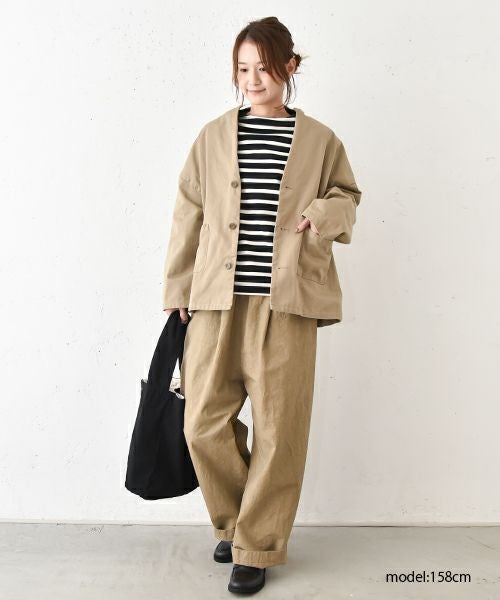 No18｜モックネックジャケット [[CE1JK240903A]][C]