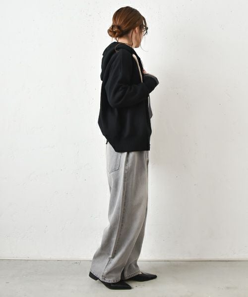 HUMS｜コットンニットパーカー [[MT-0423]][C]