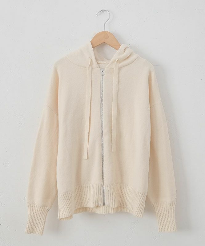  HUMS｜コットンニットパーカー [[MT-0423]][C]