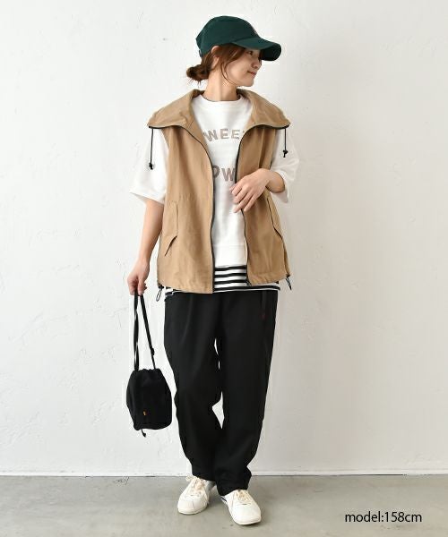 Gives a sense of fullment｜6分袖プリントスウェット [[851307]][C]