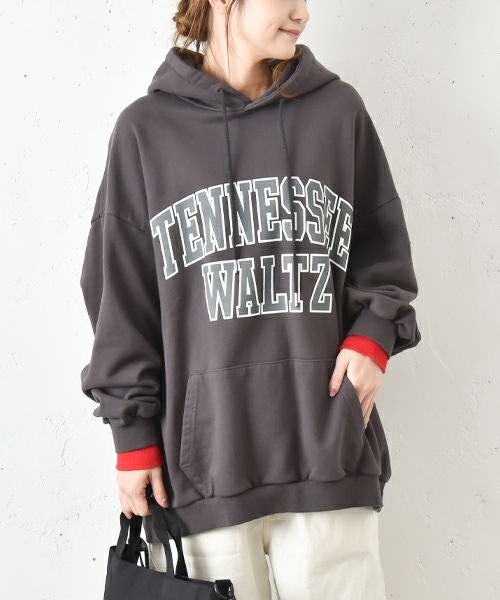  IN THE MARKET｜オーバーロゴスウェットパーカー [[C-2367]][C]