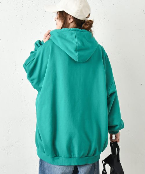  IN THE MARKET｜オーバーロゴスウェットパーカー [[C-2367]][C]