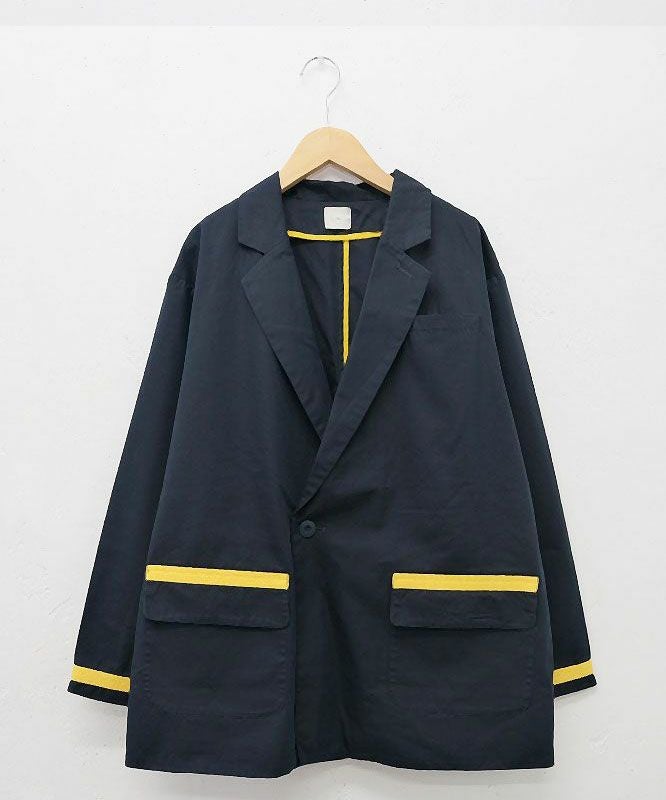 Gives a sense of fullment｜配色テープジャケット [[851330]][C]