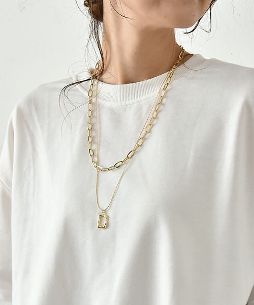 HUMS｜2連チェーンネックレス [[Z241038]][C]