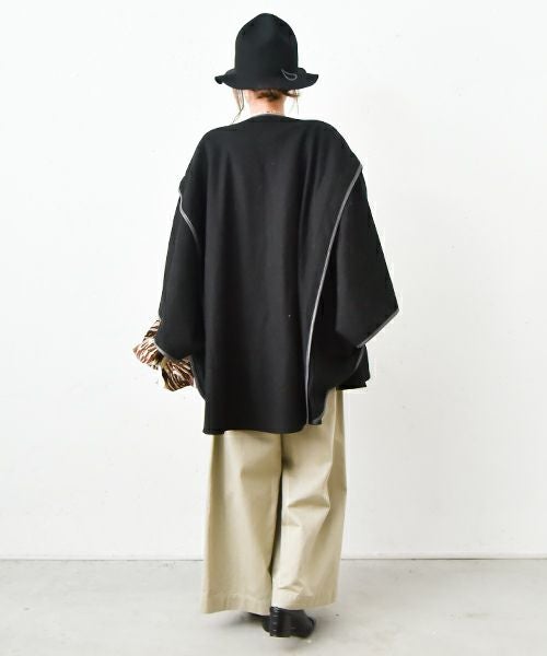 HUMS｜ポンチョコート [[HUM-041]][C]