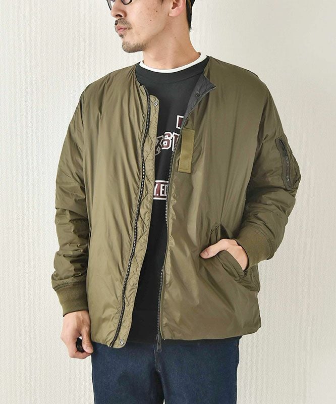 TAION｜REVERSIBLE MA-1 TYPE INNER DOWN JACKET [[TAION-JKO2JS]][D]