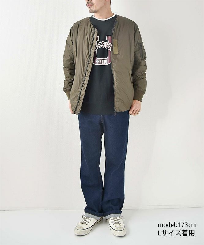 TAION｜REVERSIBLE MA-1 TYPE INNER DOWN JACKET [[TAION-JKO2JS]][D]