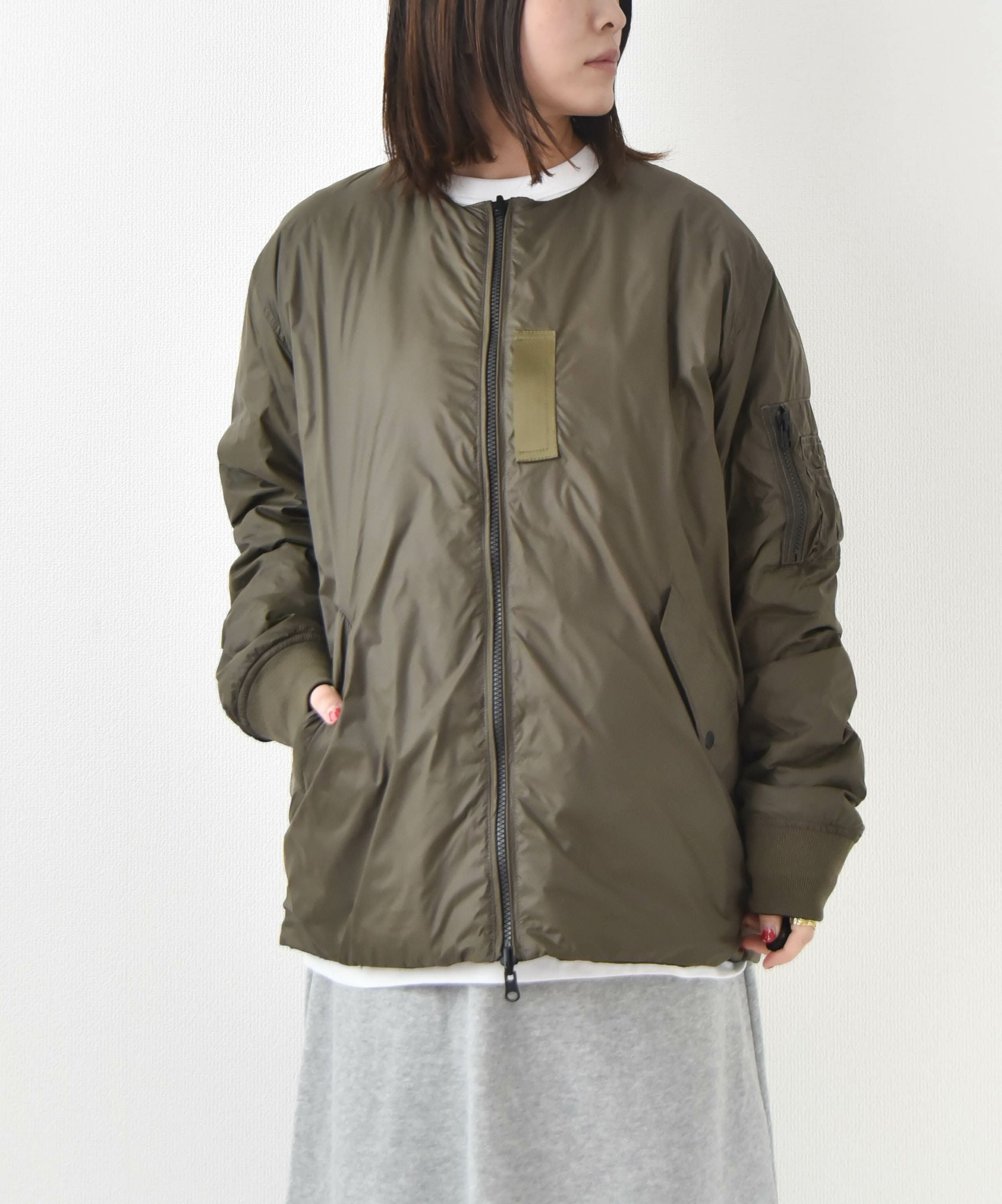 タイオン TAION REVERSIBLE MA-1 TYPE TAION｜REVERSIBLE MA-1 TYPE INNER DOWN JACKET [[TAION-JKO2JS]][D