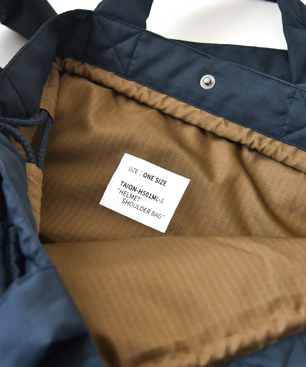 TAION｜MILITARY DOWN HELMET SHOULDER BAG [[TAION-HS01ML-1]][D]