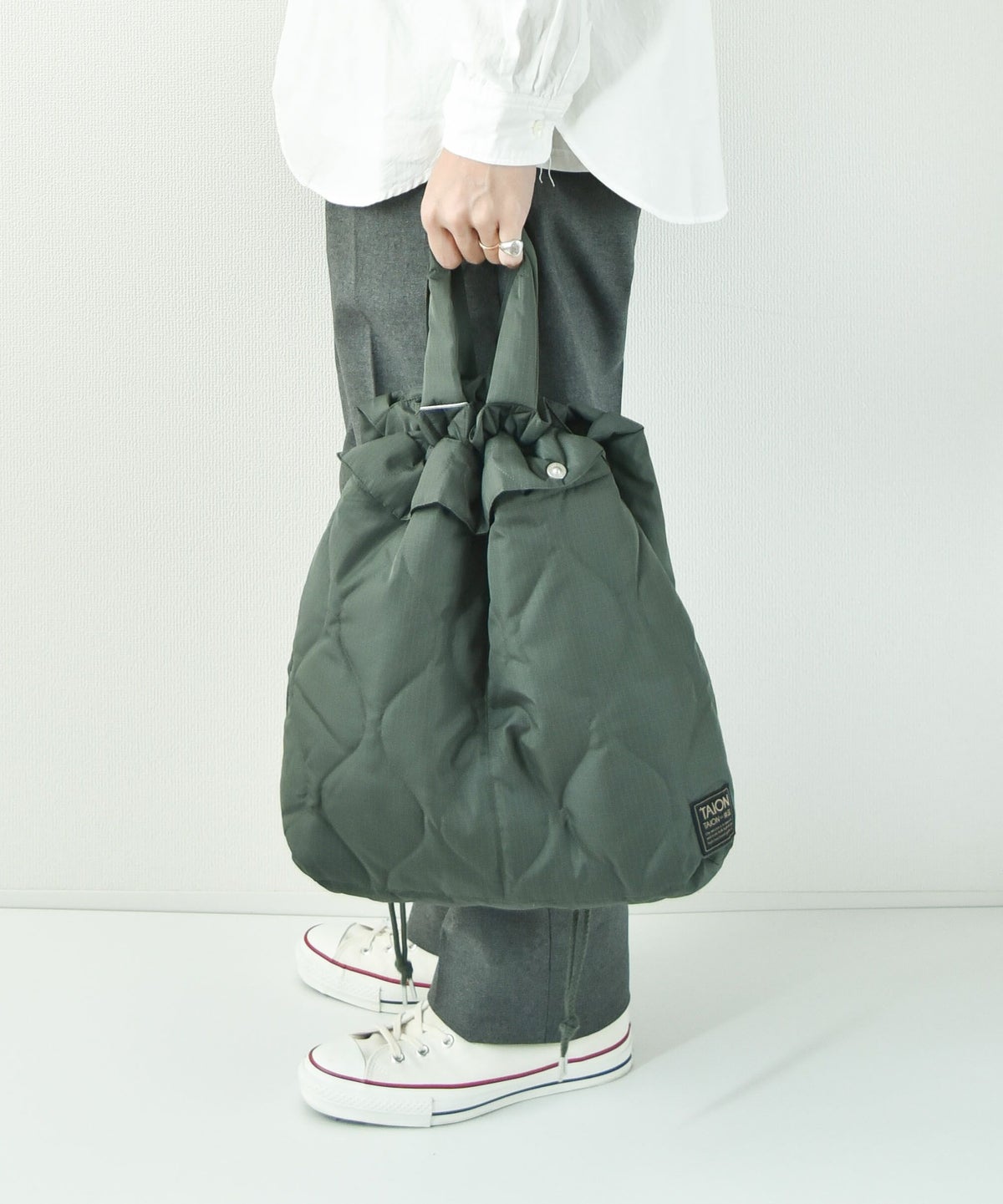 TAION｜MILITARY DOWN HELMET SHOULDER BAG [[TAION-HS01ML-1]][D]