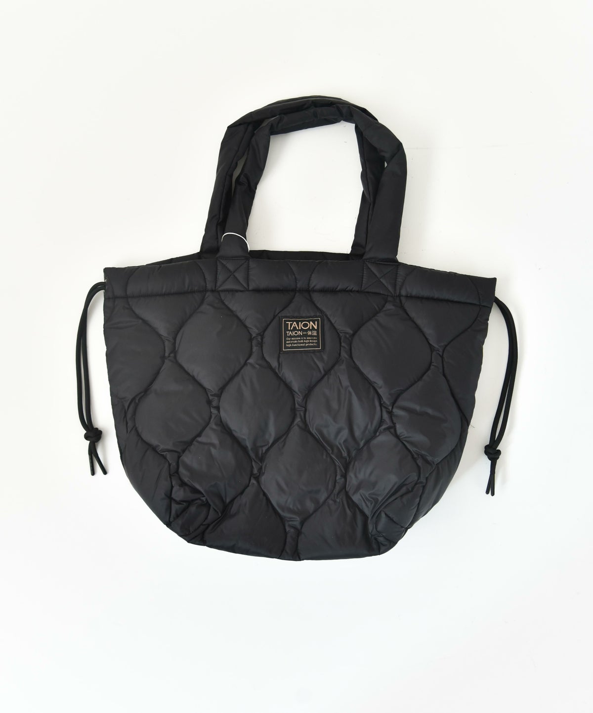 TAION｜MILNARY SOFT SHELL DOWN TOTE BAG-M [[TAION-TT02ALSML-1-M]][D]