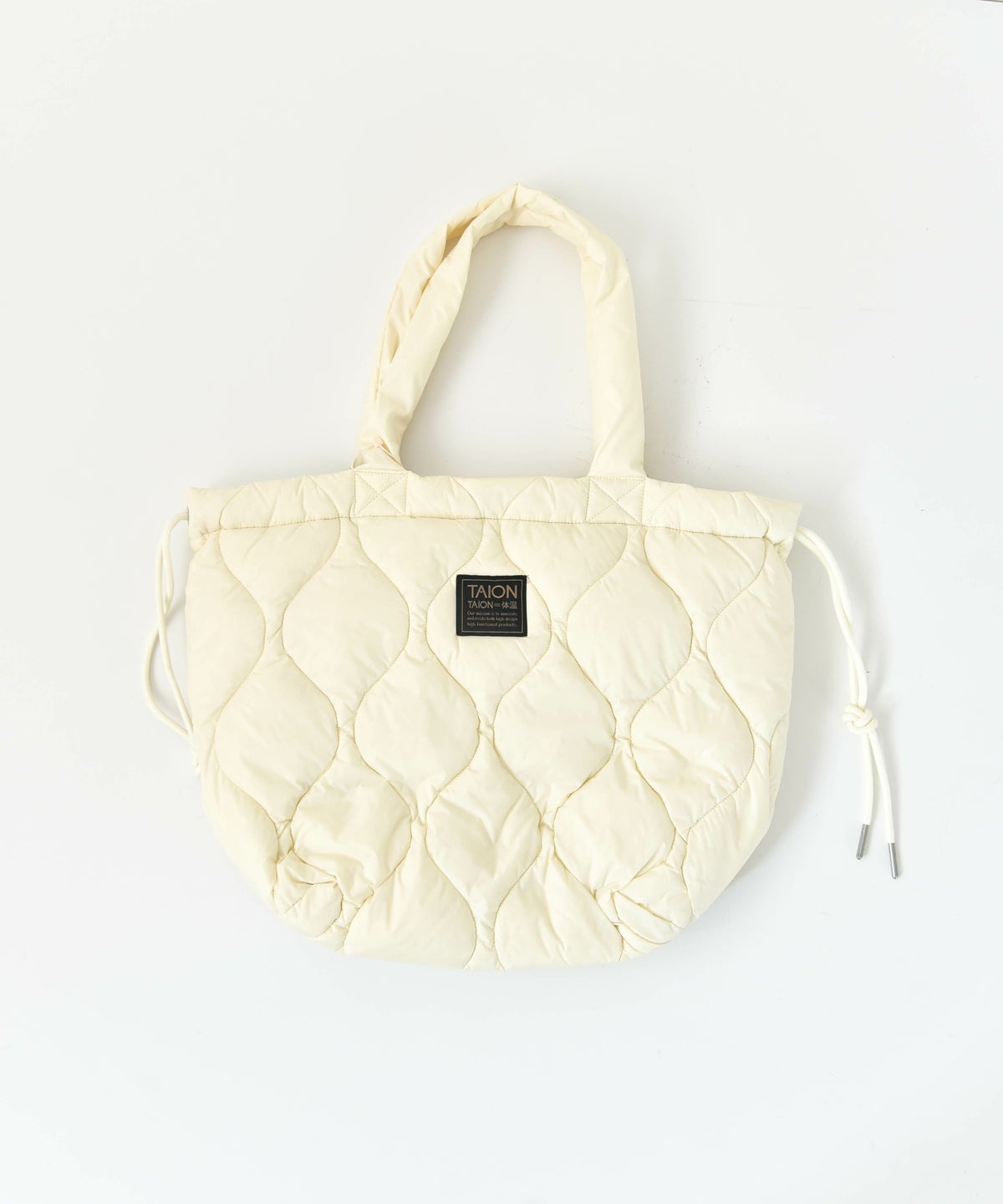 TAION｜MILNARY SOFT SHELL DOWN TOTE BAG-M [[TAION-TT02ALSML-1-M]][D]