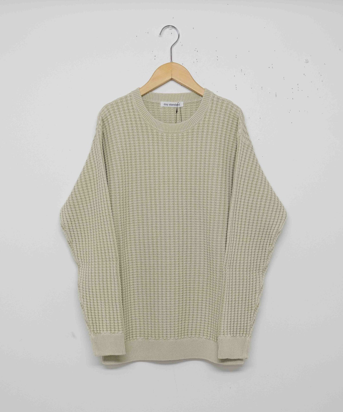 day standard｜ワッフルコットンニット [[day-012]][D]