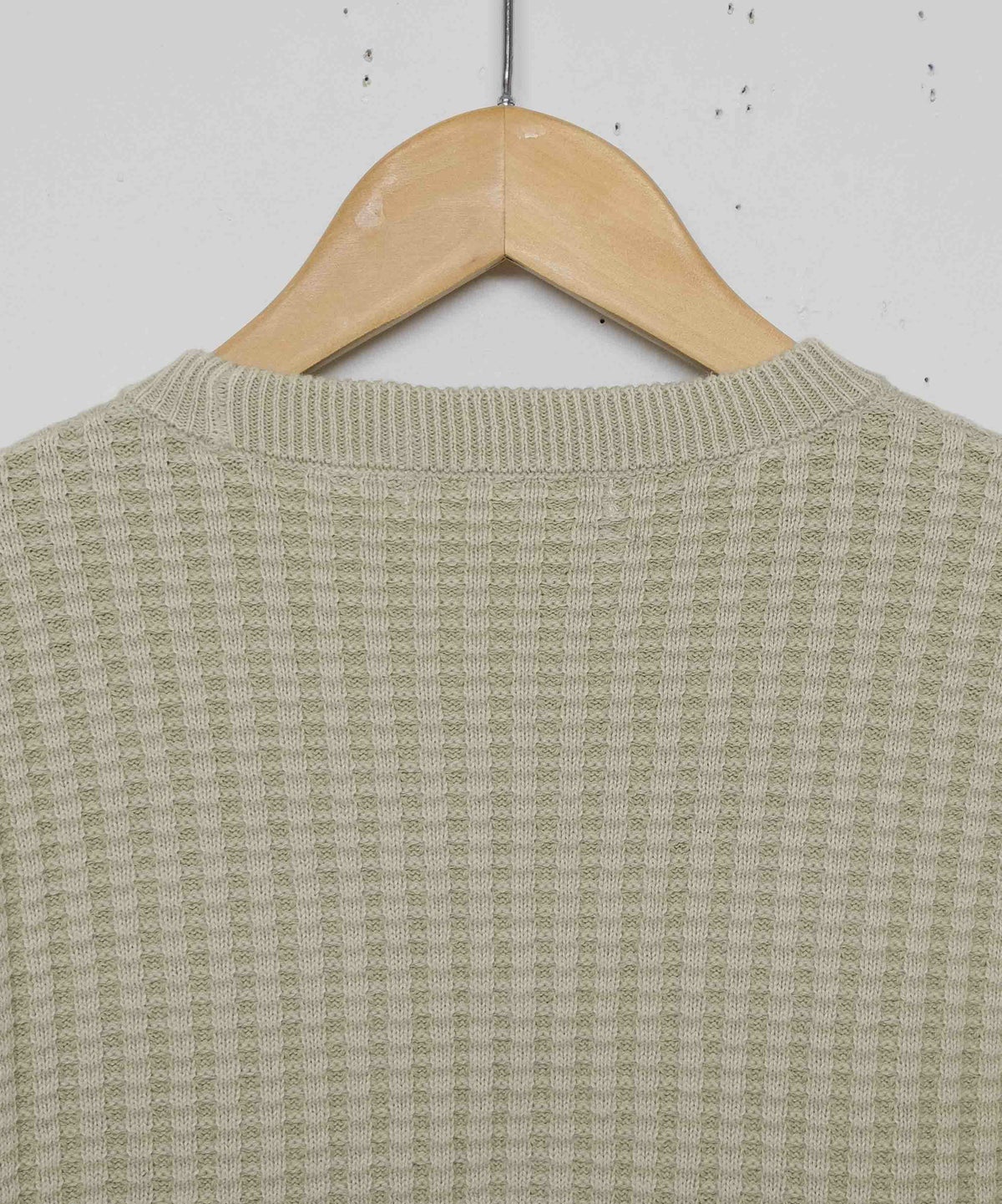 day standard｜ワッフルコットンニット [[day-012]][D]