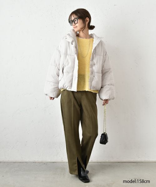 HUMS｜ボートネックニット [[141039]][C]