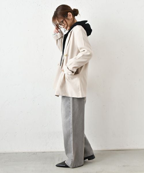 HUMS｜デニムタックパンツ [[090011]][C]