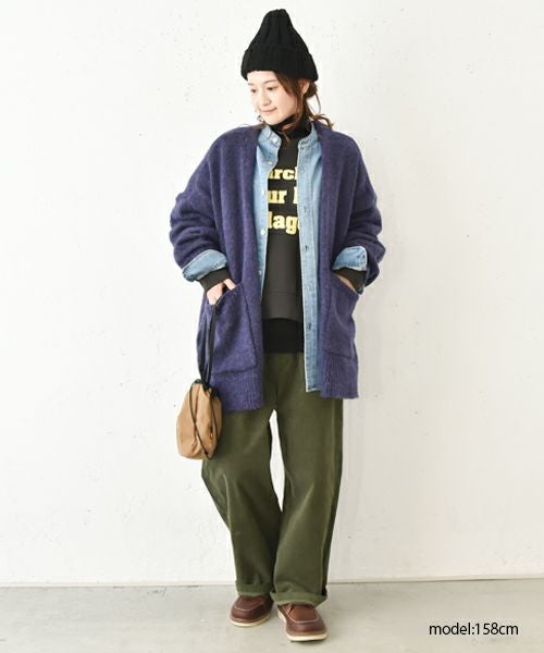 her.｜ロゴ入りスウェットプルオーバー [[11429]][C]