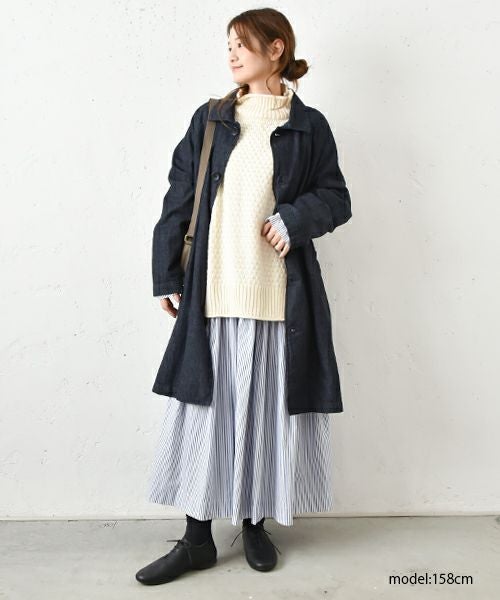 hagumu｜ロールアップハニカムニット [[10-8042]][C]