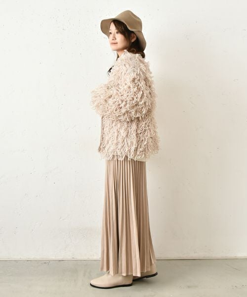 HUMS｜ループ編みニットジャケット [[RNK-0934]][C]