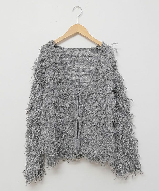 HUMS｜ループ編みニットジャケット [[RNK-0934]][C]