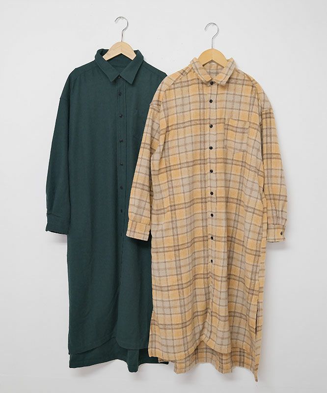 IN THE MARKET｜シャツワンピース [[131293F]][C]