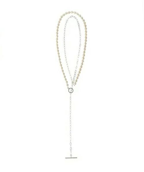 Sea'ds mara｜Mantel chain pearl Necklace [[22A2-38]][F] | ma28