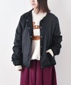 TAION｜NON DOWN BASIC REVERSIBLE CREW NECK JACKET [[TAION-R104NDBS]][D]
