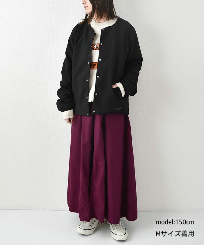 TAION｜NON DOWN BASIC REVERSIBLE CREW NECK JACKET [[TAION-R104NDBS]][D]