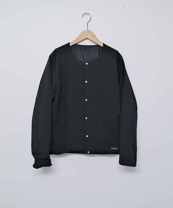 TAION｜NON DOWN BASIC REVERSIBLE CREW NECK JACKET [[TAION-R104NDBS]][D]