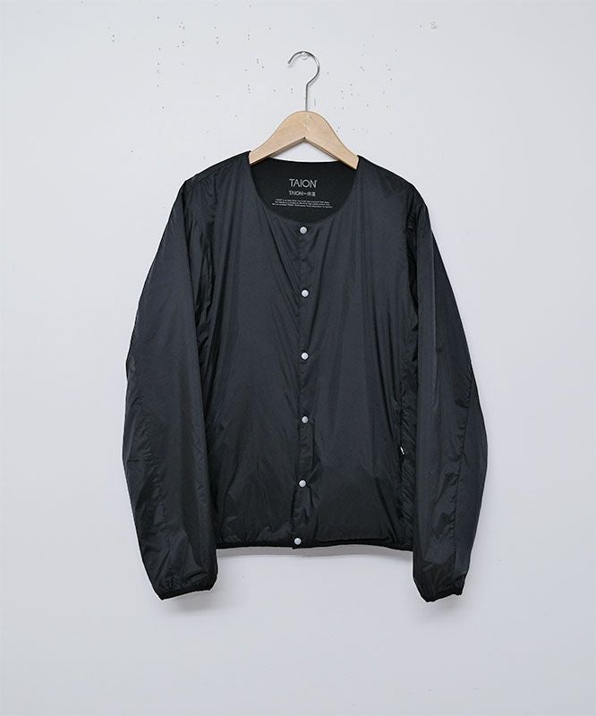 TAION｜NON DOWN BASIC REVERSIBLE CREW NECK JACKET [[TAION-R104NDBS]][D]