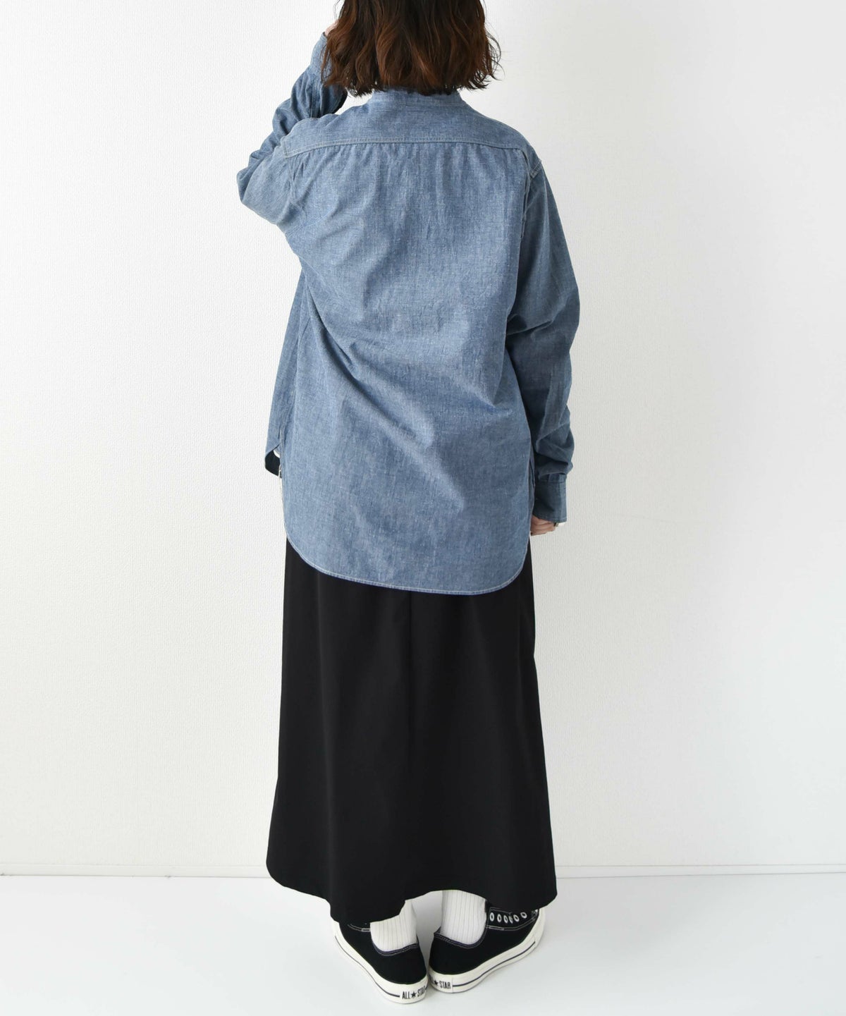 FOB FACTORY｜バンドカラーシャツ [[F3428]][D]